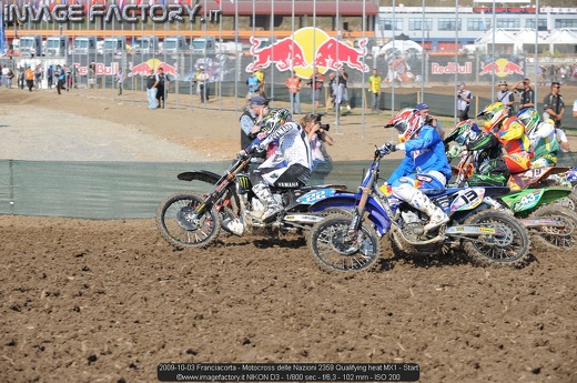2009-10-03 Franciacorta - Motocross delle Nazioni 2359 Qualifying heat MX1 - Start